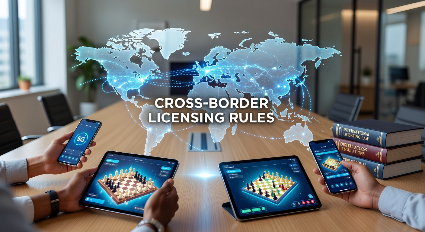 Mobile device displaying live dealer table games with international licensing overlays